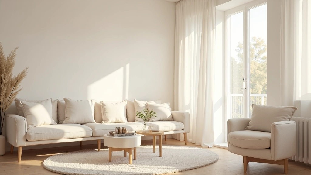 Light color palette in interior